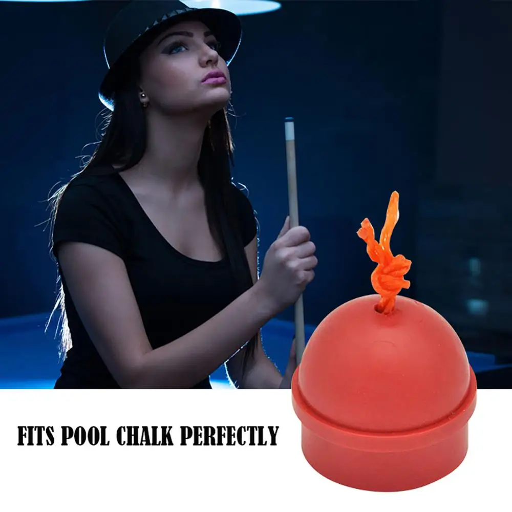 1 шт. 4 цвета резиновые держатели для мелов со шнурком бильярда бильярдного стола