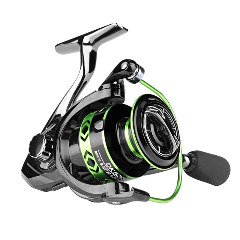 

Profession Bait Fishing Reel Brand DK2000-7000 Series 5.2：1 Fishing Reel Drag System 17lbs Max Power Spinning Wheel
