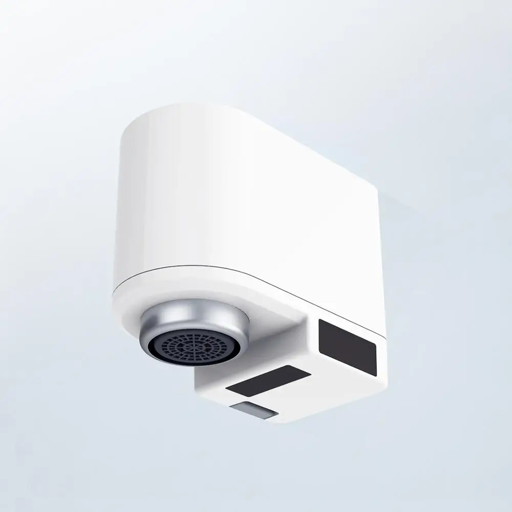 Белый Новое прибытие Xiaomi Мини ZaJia индукционный датчик инфракрасный автоматический диспенсер для экономии воды устройство «умный дом» для ванной для кухни для раковины кран - Цвет: Белый