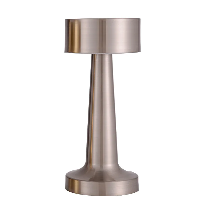 

Coffee Table LED Lamp Desktop Night Light Retro Bar Rechargeable Touch Sensor Wireless Restaurant Bedroom Decor Lighting Fixture
