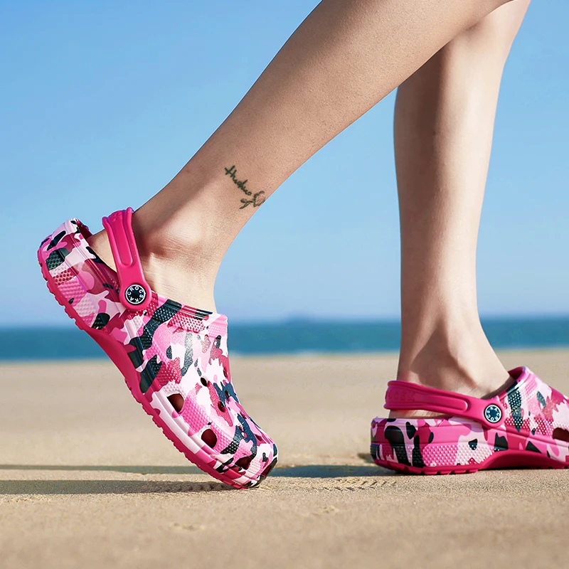 UNN мужские тапочки сандалии летние повседневные мягкие массажные