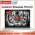 Ноутбук Lenovo Pro 13 Xiaoxin, новый ультратонкий ноутбук с экраном 2021 дюйма, Intel i5-1135G7 16 Гб ОЗУ 512 ГБ 13,3 дюйма IPS