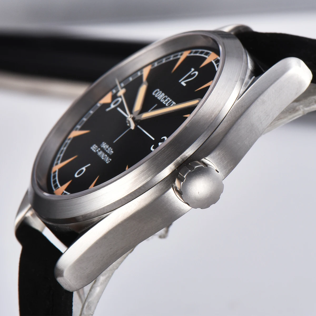 

Watch Men 41mm Seagull / Miyota 8215 Automatic Sapphire Glass Stainless Steel Waterproof Relogio Mechanical Wristwatches Cogeut