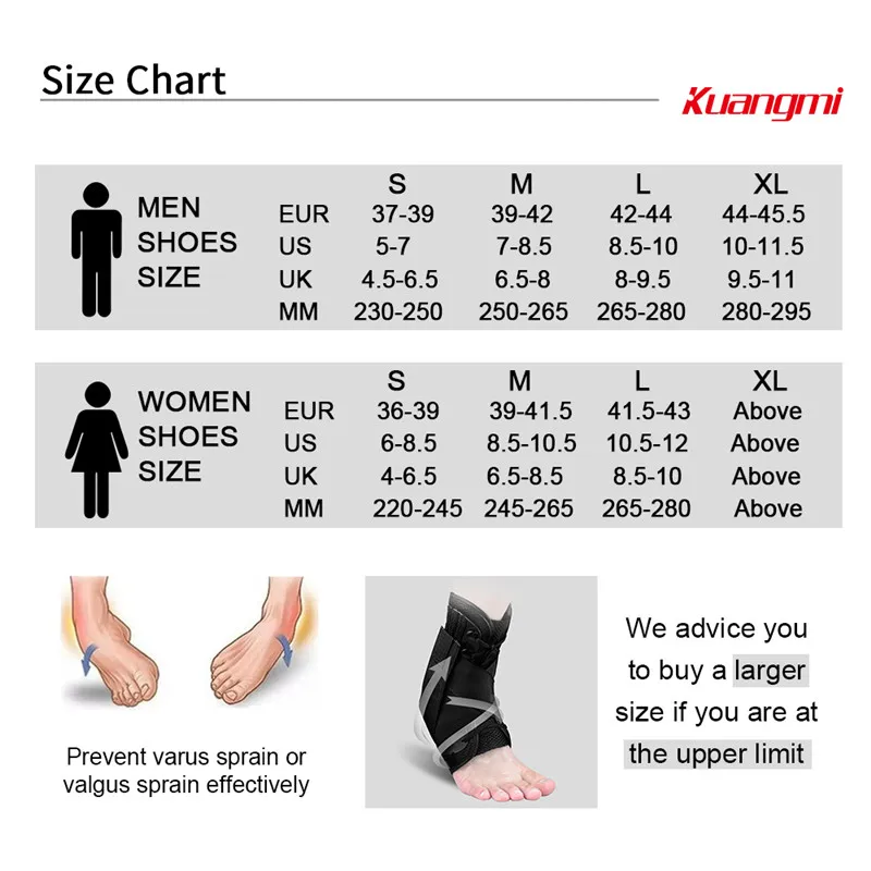 

Ankle Support Brace Sports Foot Stabilizer Orthosis Adjustable Ankle Straps Pad Breathable Football Ankle Sock Protector