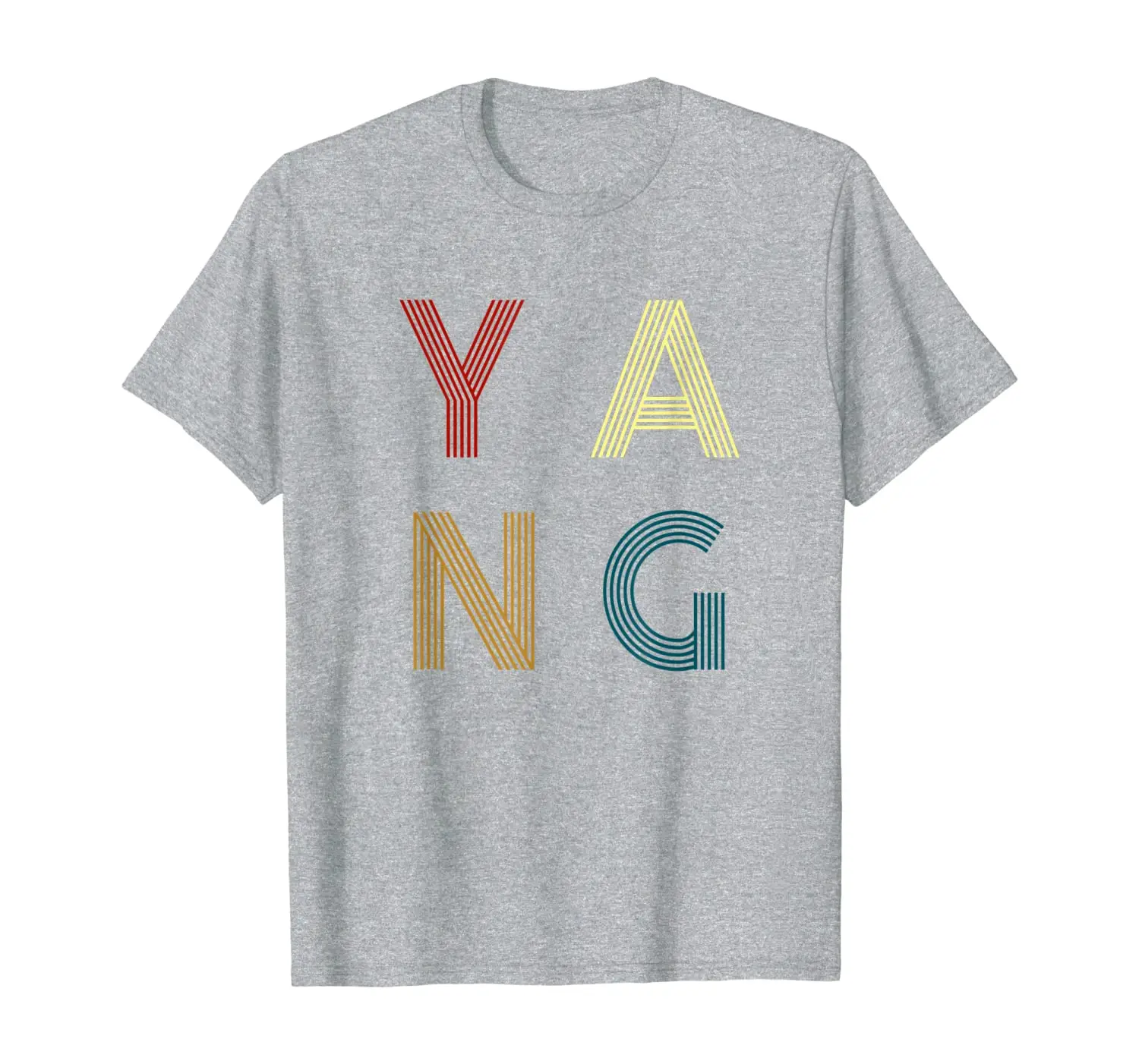

ANDREW YANG 2020 T-shirt Multi Colors Name YANG