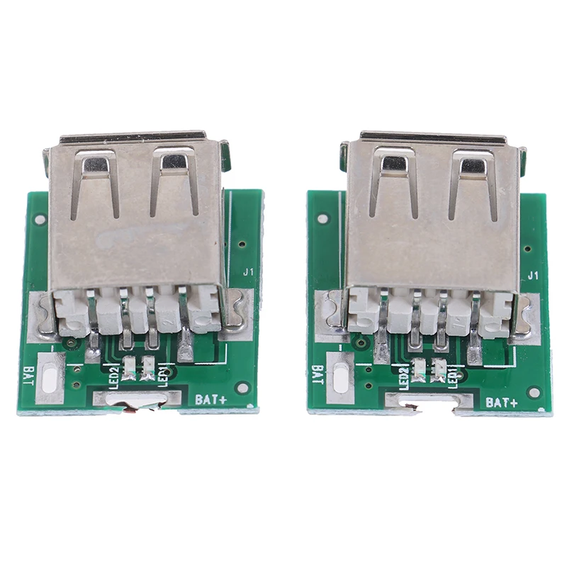 2 шт./лот Micro USB 5 В литий-ионная 18650 плата модуля зарядного устройства для