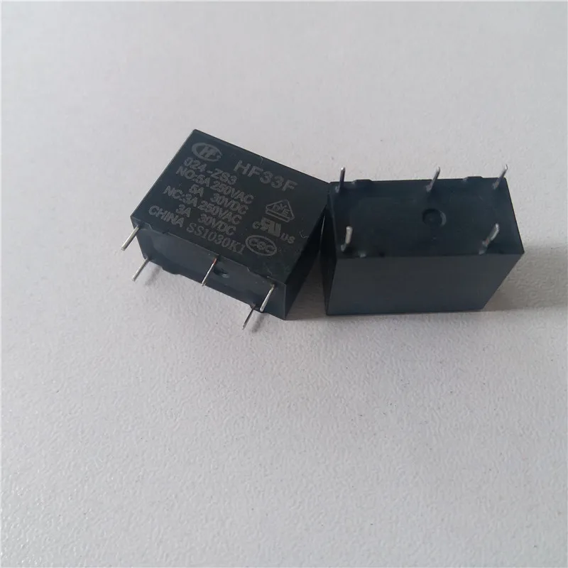 10 шт. ВЧ реле HF33F-005-ZS3 HF33F-012-ZS3 HF33F-024-ZS3 250V 5A реле 5 pin Реле 5 V/12 V/24 V реле