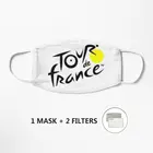 De France 2020 маска с принтом моющаяся маска для лица половина лица маркировка для рта Cospaly вечевечерние Взрослый хлопок