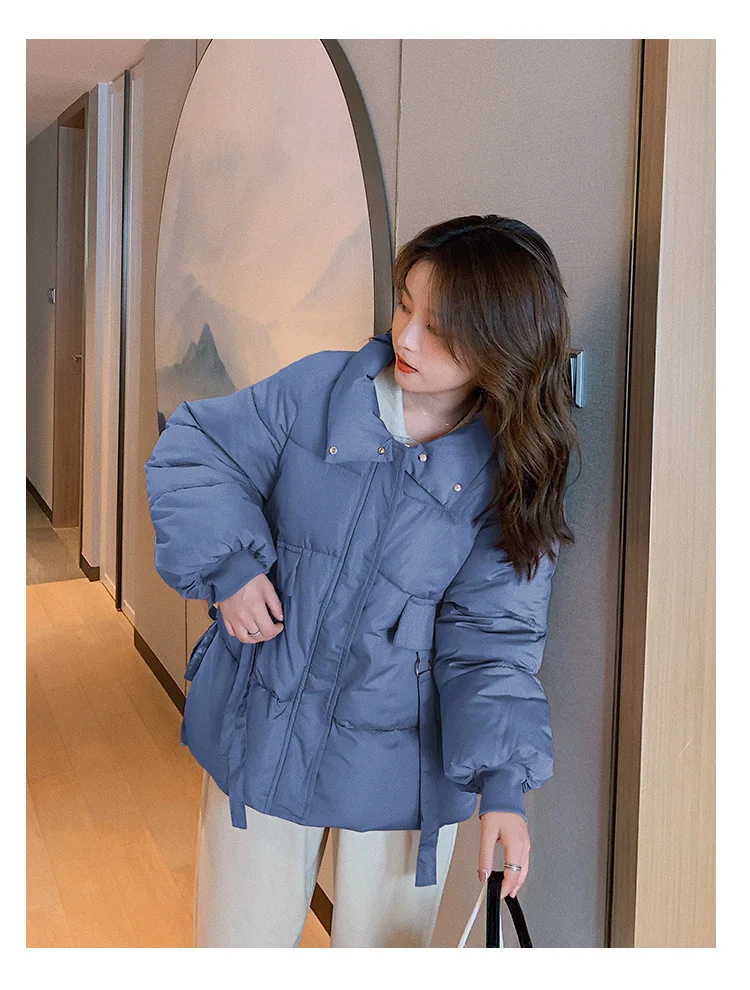 GLWOW зимнее женское пальто 2020 свободная теплая Женская куртка корейская мода