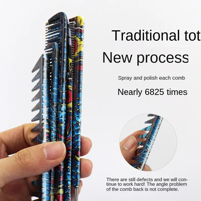 Расческа для стрижки волос с китайским драконом fnлуне профессиональная расческа
