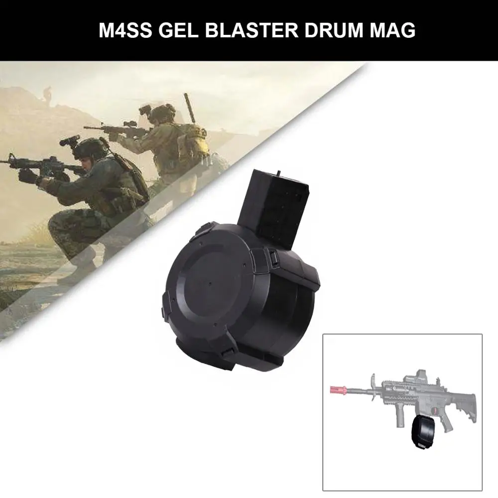 Маг барабан для STD 2th PDW JinMing8 M4A1V2 гель мяч Blaster журнал обновление клип Замена