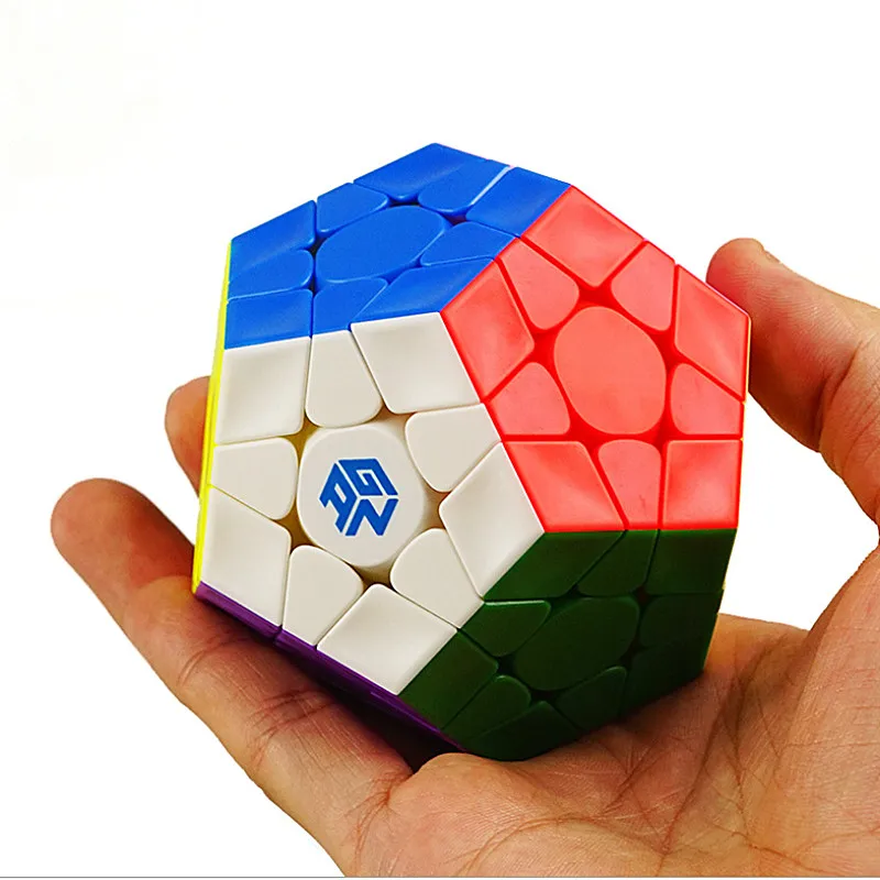 GAN 3X3 Магнитный Megaminxeds куб GAN Магнитный 3x3x3 Megaminxeds магический куб gans 3x3x3 куб 12 сторонний куб 3x3 speed Megaminx eds