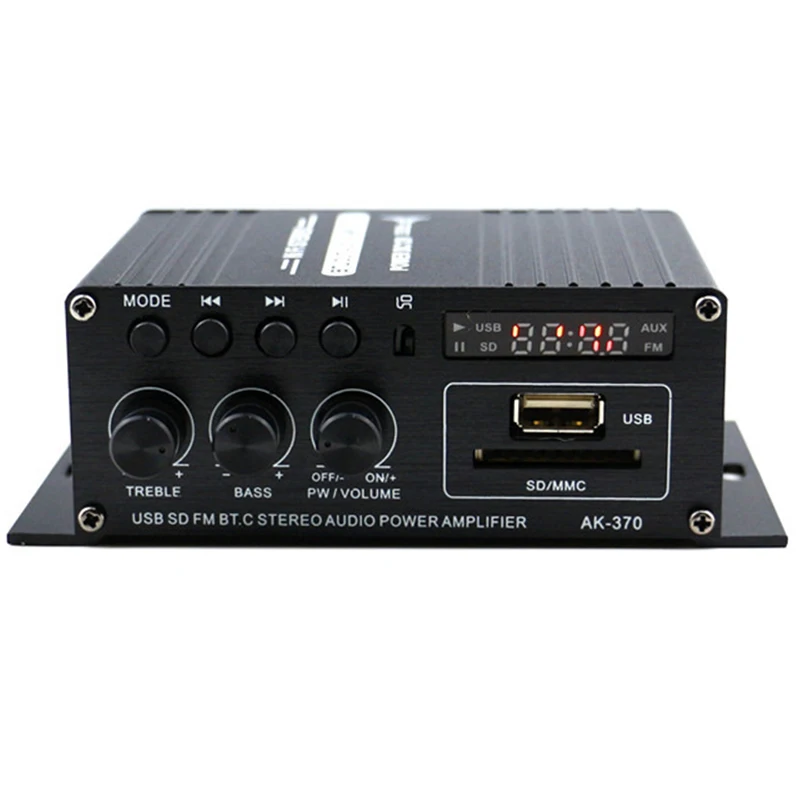 2X200W стерео Hifi автомобильный домашний сабвуфер усилитель звука Bluetooth EDR o