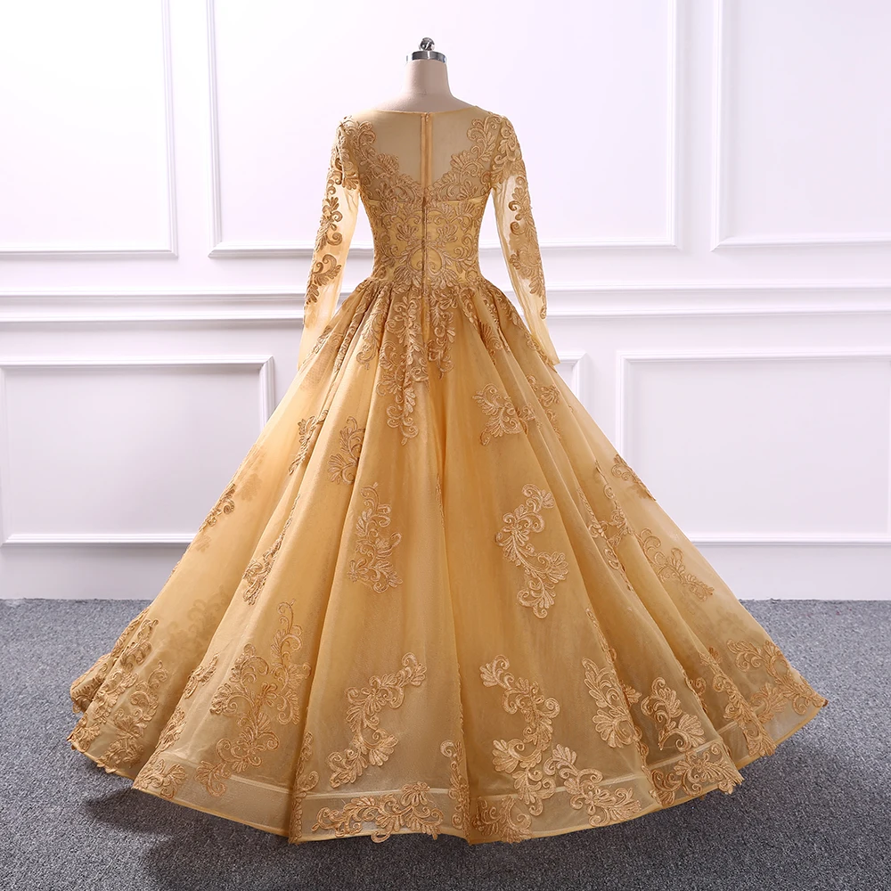 Женское золотое бальное платье Дубай свадебное невесты белые свадебные платья с