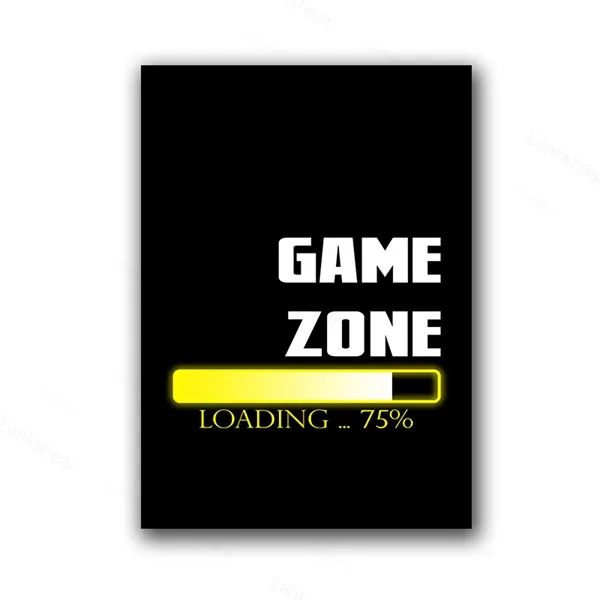 Игровой художественная работа с цитатами картина Xbox PS4 игровой консоли из