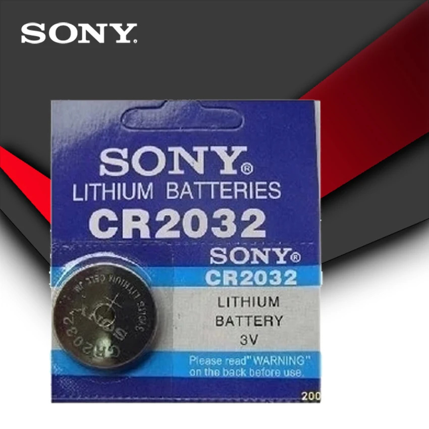 Батарейки кнопочные SONY cr2032 3 в литиевая батарея для часов пульта дистанционного