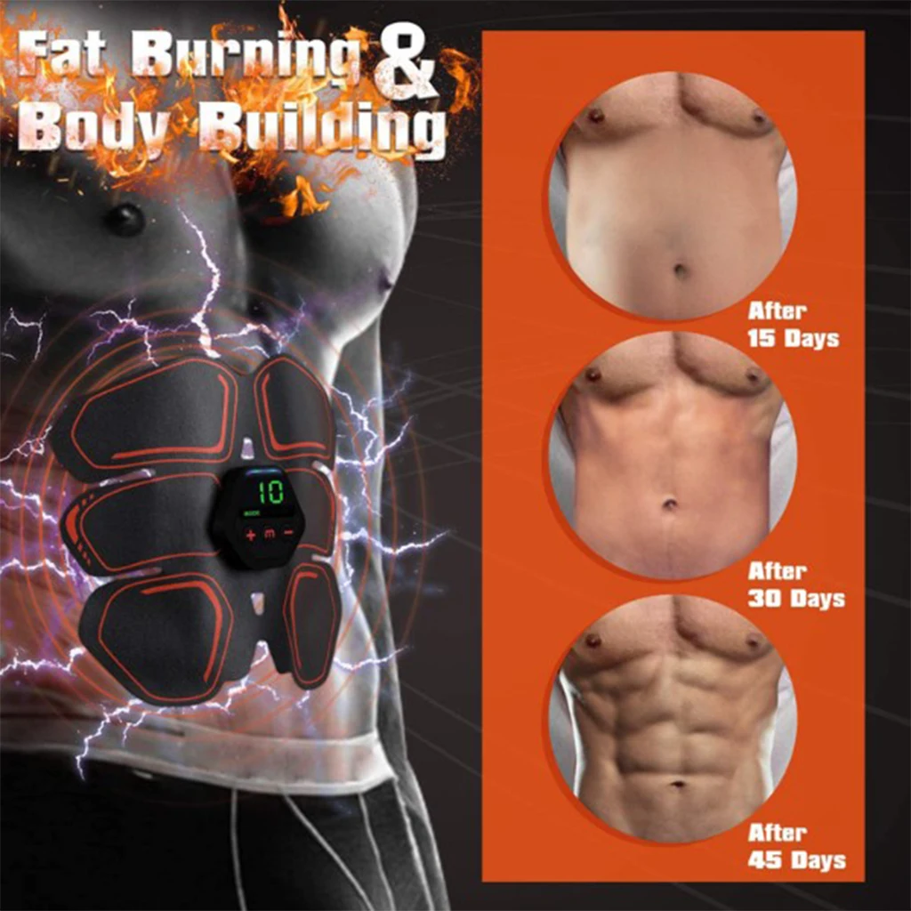 Умный брюшный стимулятор Abs тренажер для рук тренировка офис пояс мышц живота