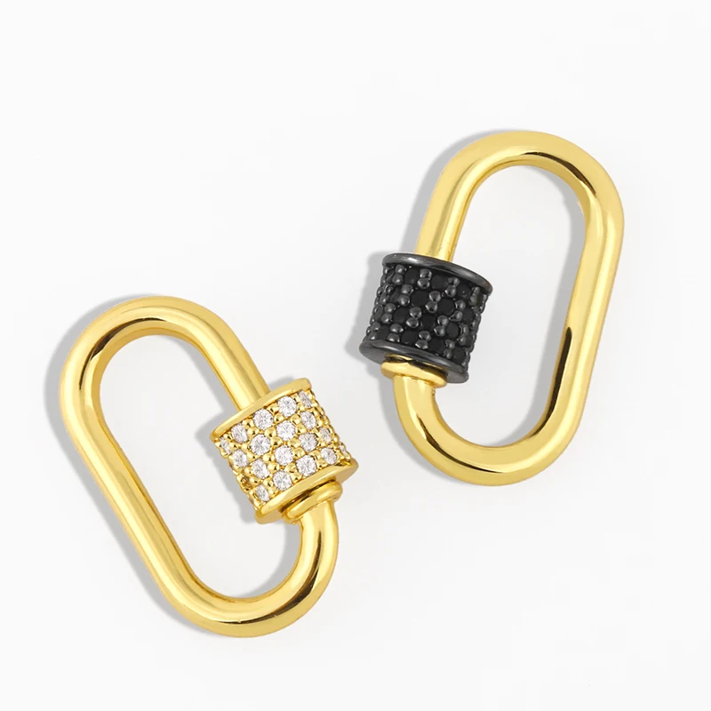 OCESRIO DIY подвеска с карабином прямоугольный винт застежки украшение для ручной