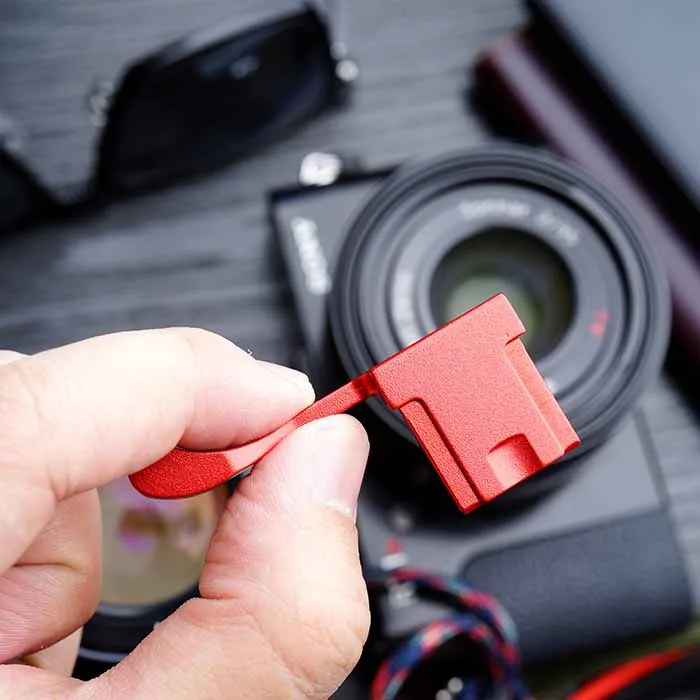 

Aluminum Alloy Thumb Up Metal Thumb Grip Hot Shoe Cover Camera Mount For Fujifilm X100F X100T Fuji