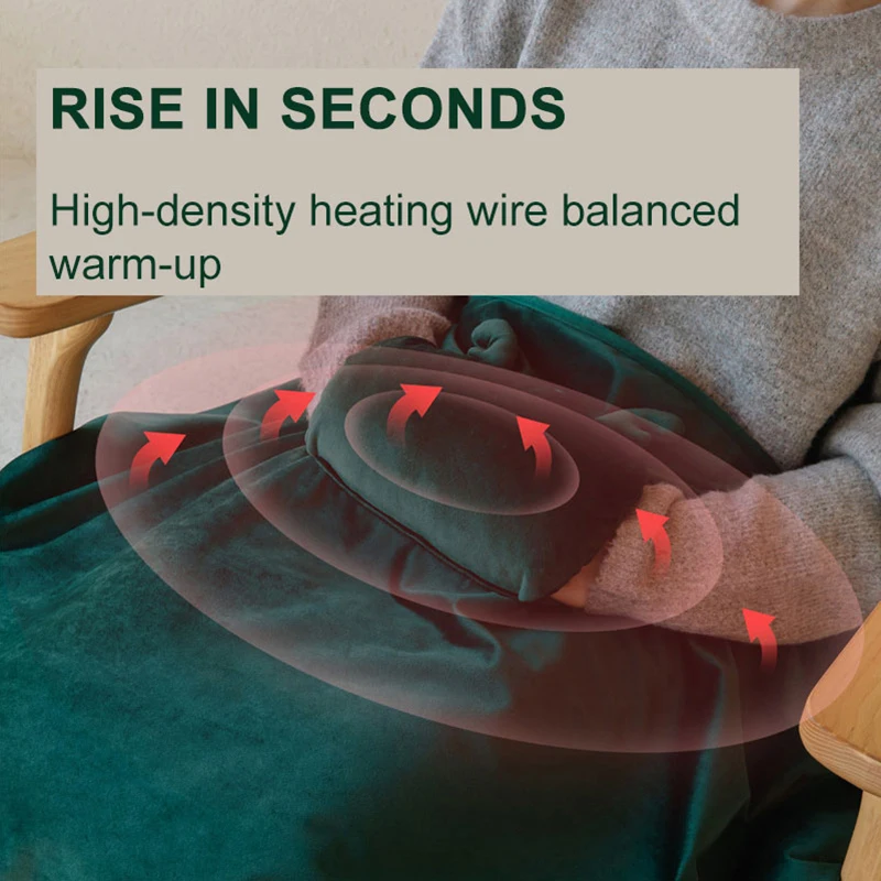 

Electric Blanket Warm Heater USB Indoor Heater Blanket Electric Heating Blanket Carpets Washable Knee Warmer Blanket