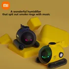 Увлажнитель воздуха Xiaomi Youpin с кольцом-воздуходувкой, Офисная настольная игрушка, креативный подарок, очиститель воздуха, ароматерапия, диффузор