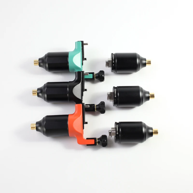 

Professional Direct Drive Dual Motor Rotary Tattoo Machine 9000rpm/11000rpm Adjustable Stroke RCA Cord Tattoo Guns