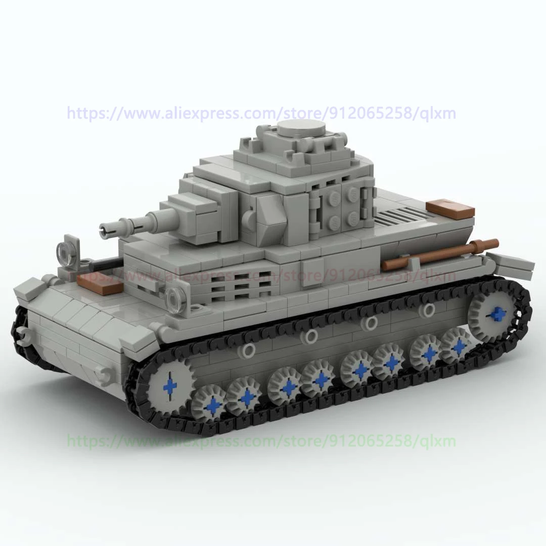 

Building Block Toys panzer IV ausf Military Series War for Figures Soldiers Educational Toys for Children Birthday Gift 586pcs