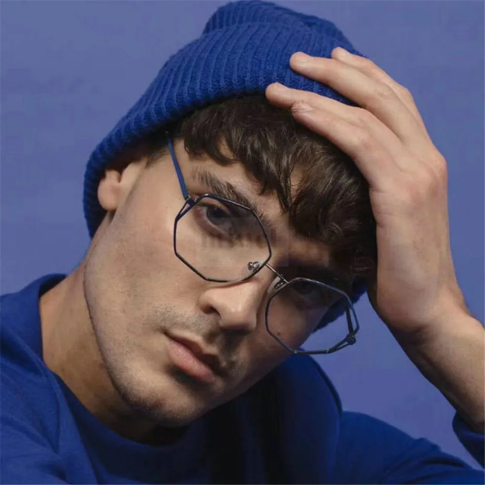 Маленькая рамка ретро металл квадратное стекло es Женская Ретро брендовый дизайн