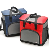 25l large capacity plain color portable thermal coole bag for food famous brand waterproof thermal cooler insulated