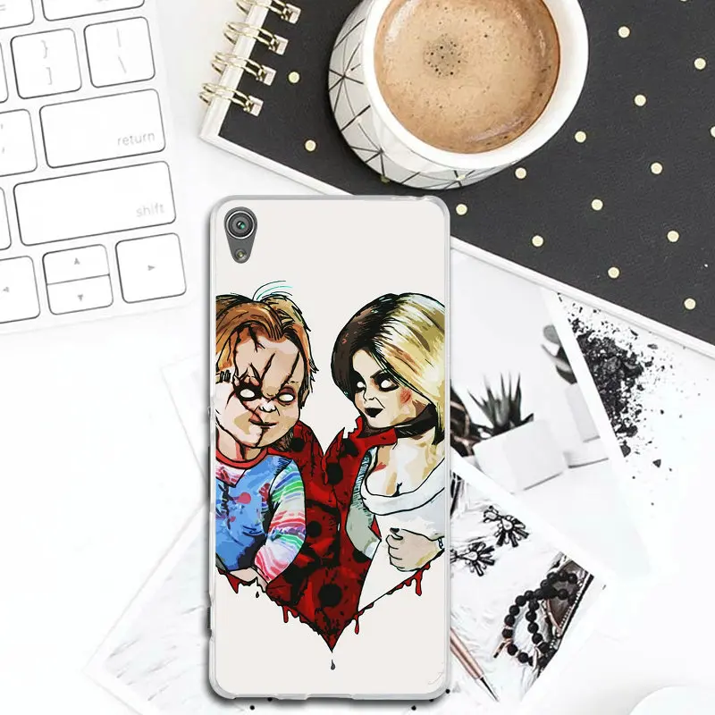 Chucky Horror Churse Of Childs Soft TPU Mobile Phone Case Cover for Sony Xperia Z Z1 Z2 Z3 Z5 M2 M4 XA E5 T3 Compact | Мобильные