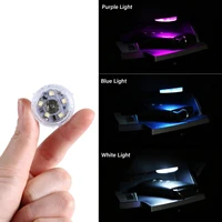 car mini led touch switch light auto wireless ambient lamp portable night reading light car roof bulb car interior light