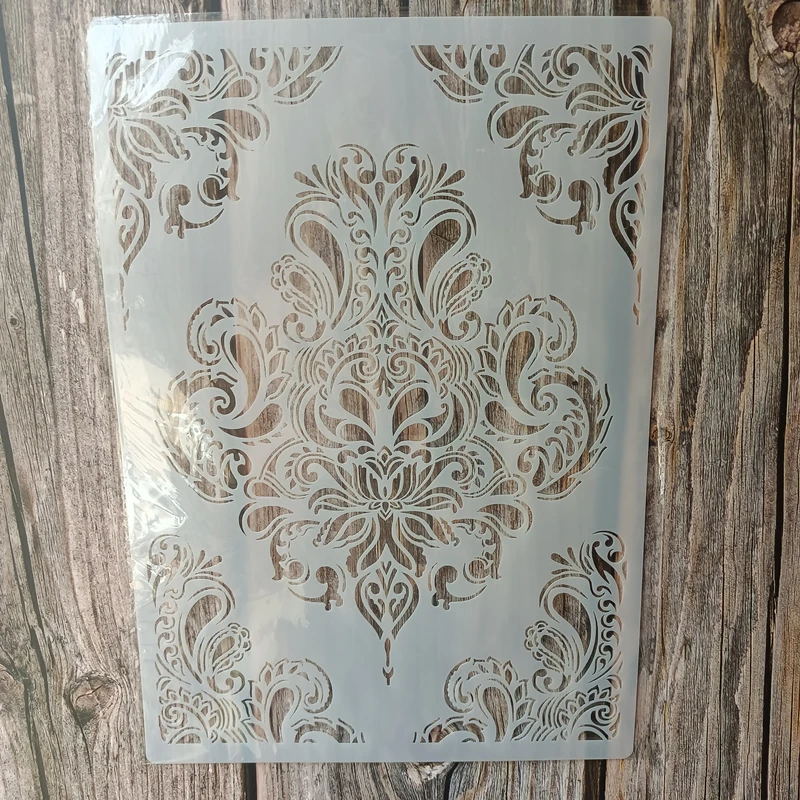 Трафарет для рисования по дереву ткани стен | Канцтовары офиса и дома