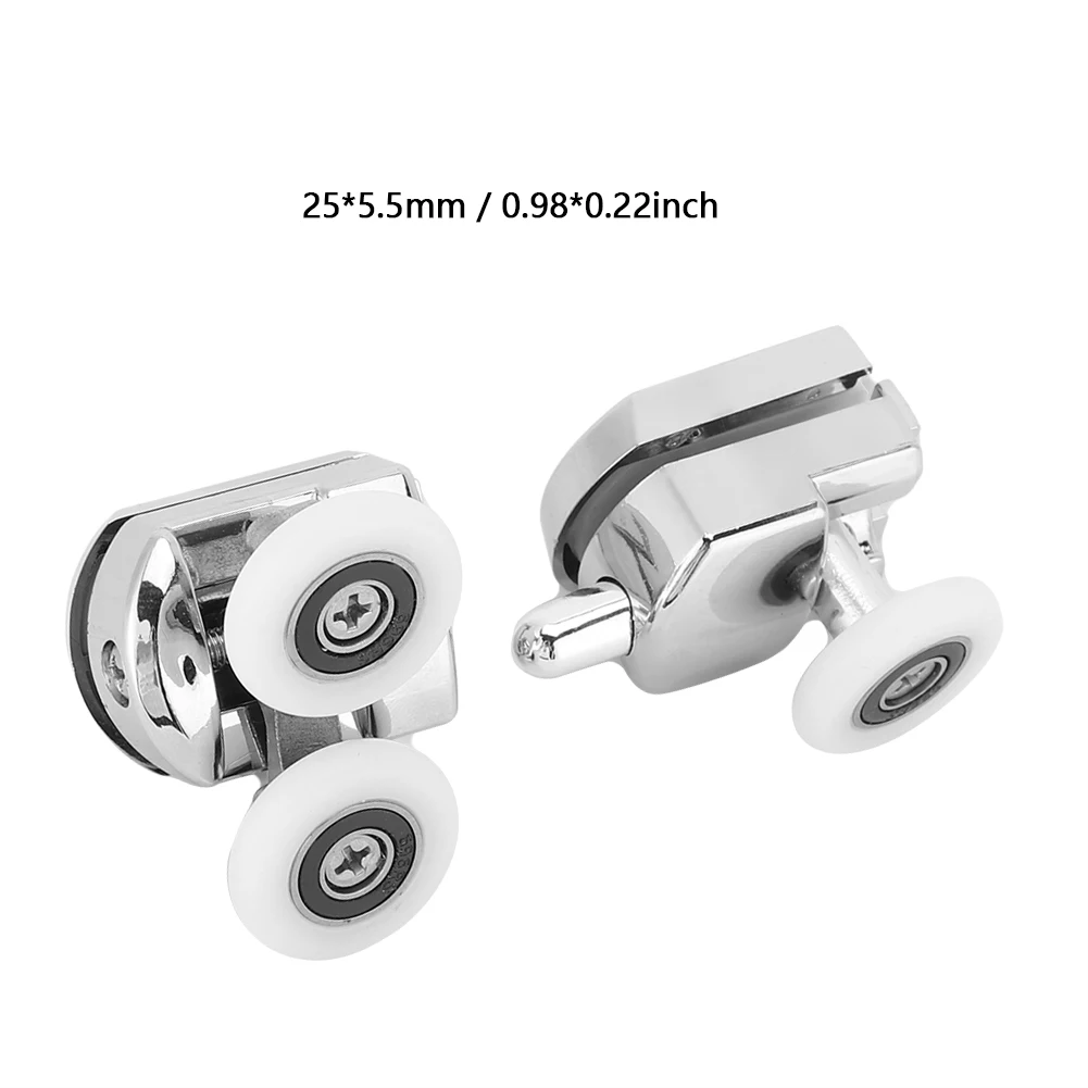 2 шт. Ванная комната для раздвижных дверей ролик устойчивый к коррозии душевые