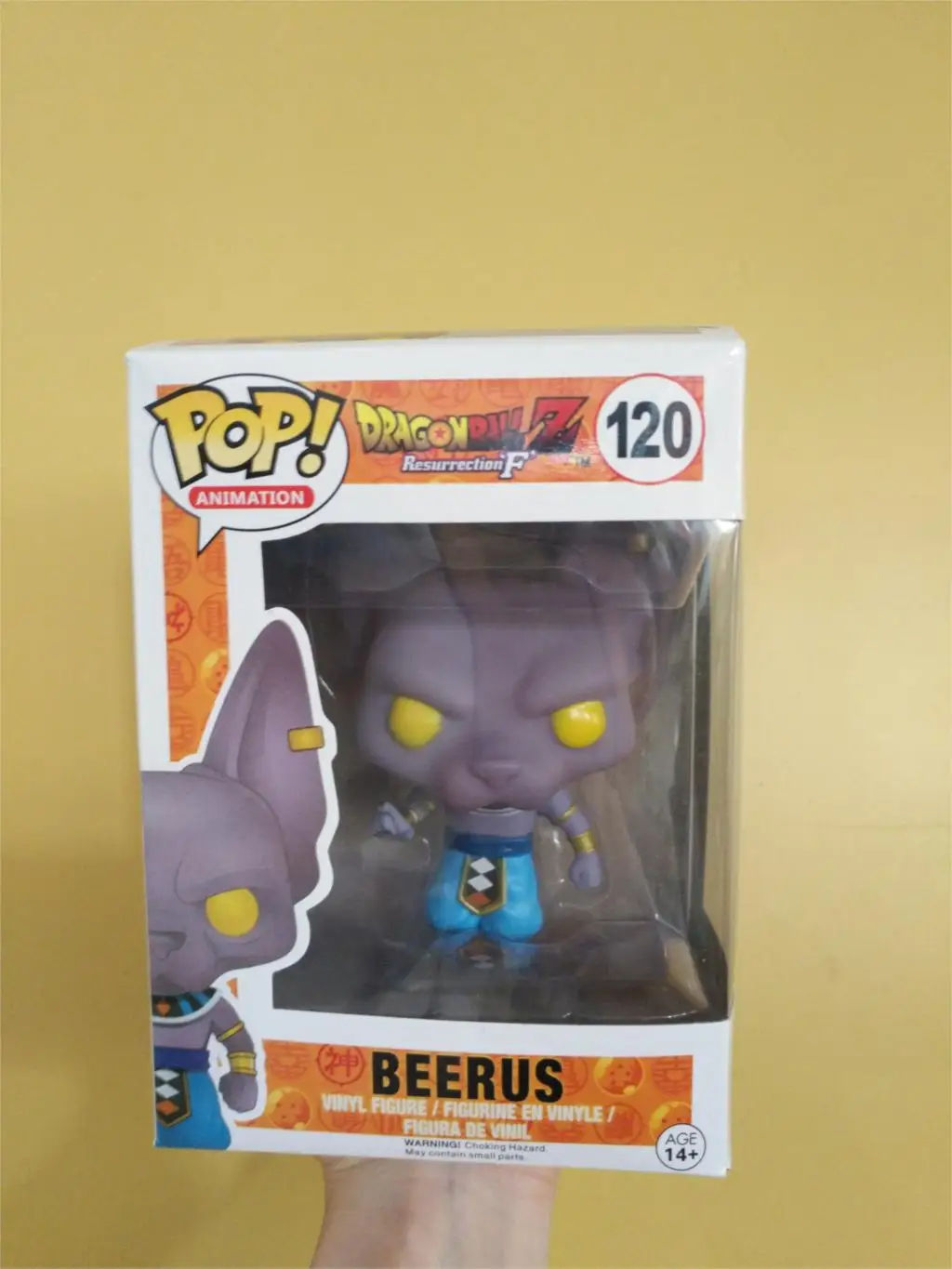 120 with box Funko Pop аниме Dragon Ball Z персонаж 10 см Милая виниловая Модель Куклы Фигурки игрушки - Цвет: 120 with box