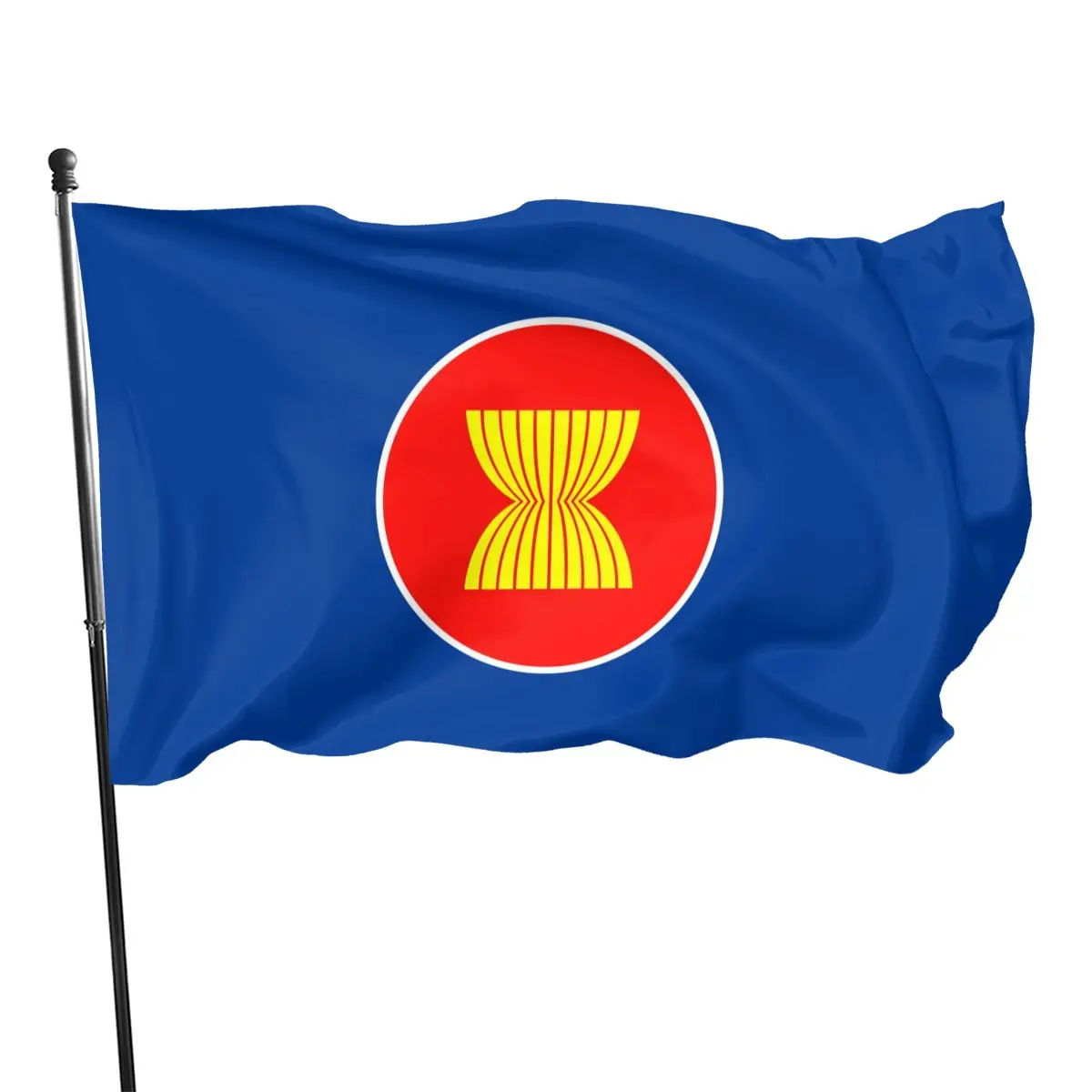 Флаг Ассоциации стран Юго-Восточной Азии 90x150 см | Дом и сад