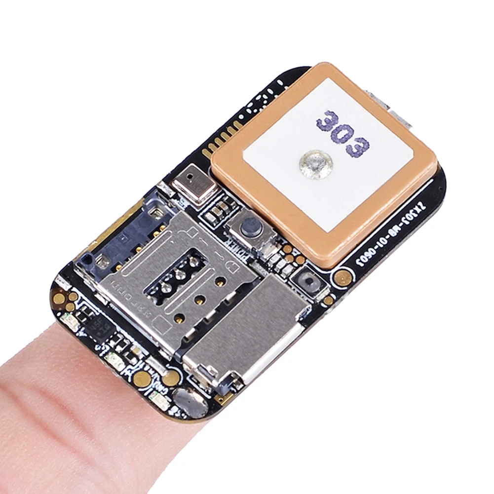 ZX303 GSM GPRS кнопка SOS SIM карта Автомобильная сигнализация PCB Pet самая маленькая микро