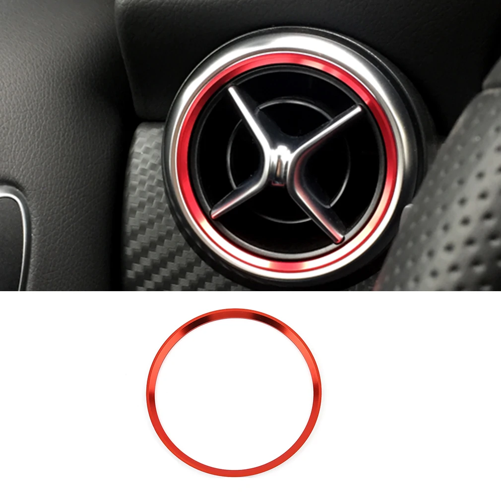 Стайлинг автомобиля 5 шт. крышка с кольцом на вентиляционное отверстие воздуха