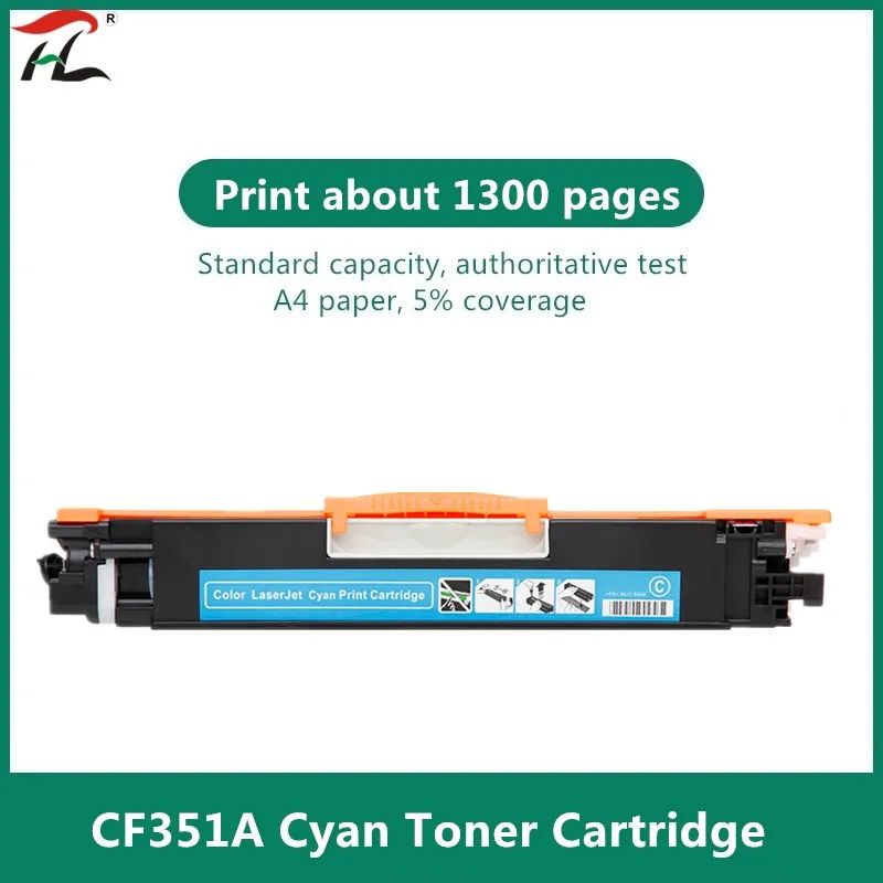Совместимый цветной тонер-картридж CF350A CF351A CF352A CF353A 130A для принтера hp Color LaserJet Pro MFP