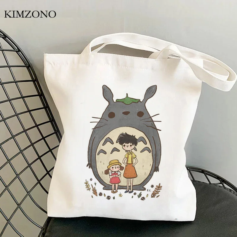 

Тоторо хозяйственная Сумка bolso bolsa сумка для покупок и продуктов Сумка-тоут из натурального джута торговый мешок корзина мешок ткани, цветны...