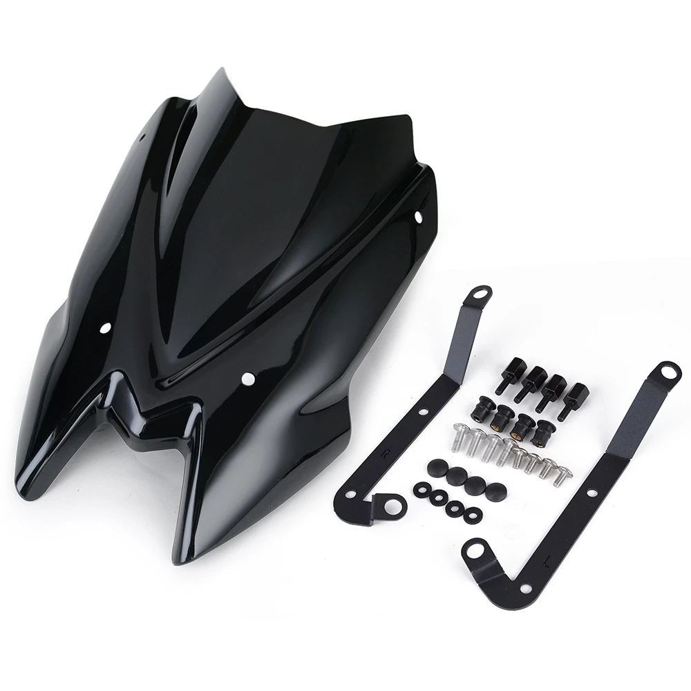 

Лобовое стекло для Kawasaki Z650 2020 2021 2022 2023 2024 2025, дефлекторы переднего ветрового стекла