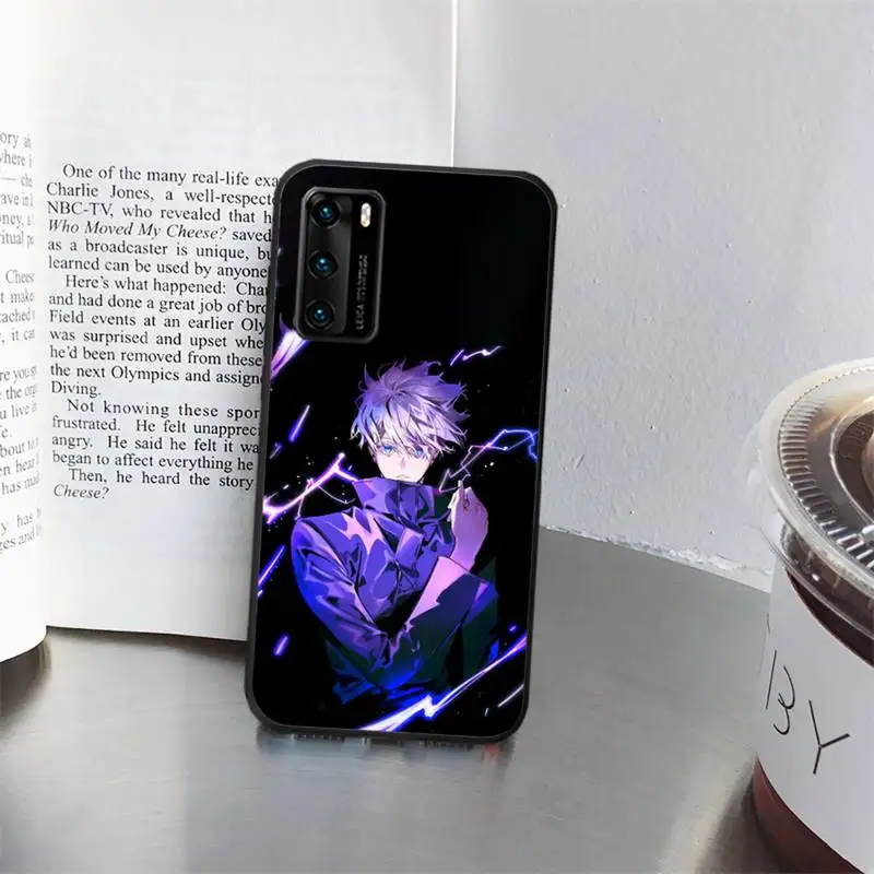 

Anime Jujutsu Kaisen Phone Case for huawei P40 pro lite P8 P9 P10 P20 P30 psmart 2019 2017 2018