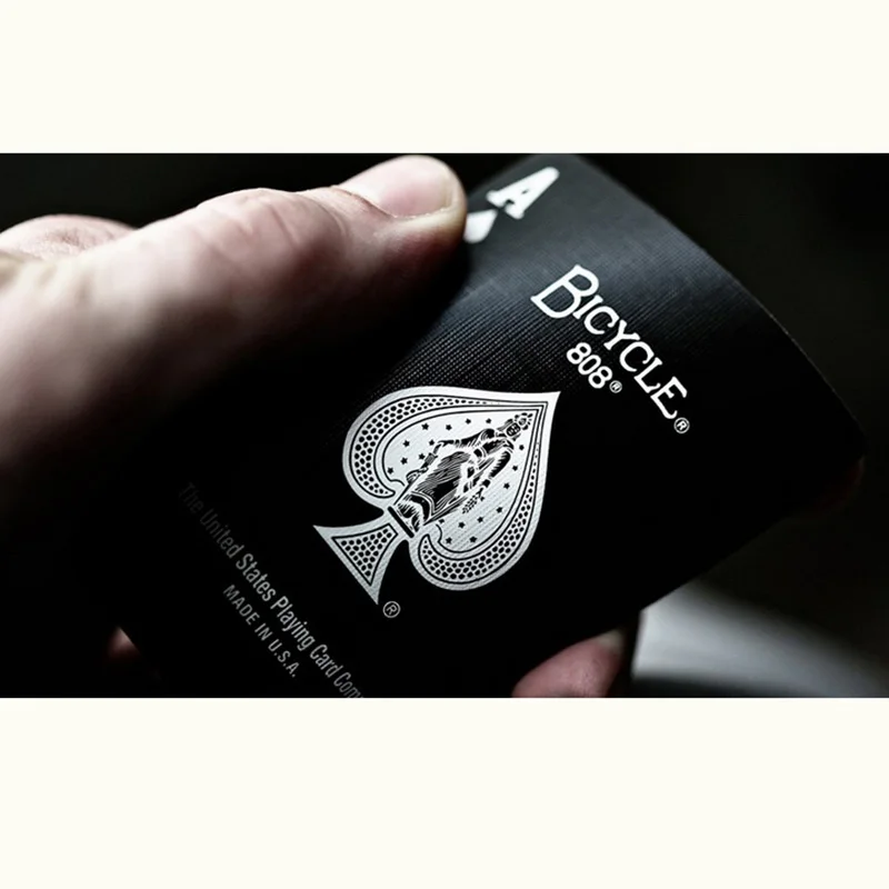 Велосипедные Черные Тигровые игральные карты 88*63 мм Волшебная категория