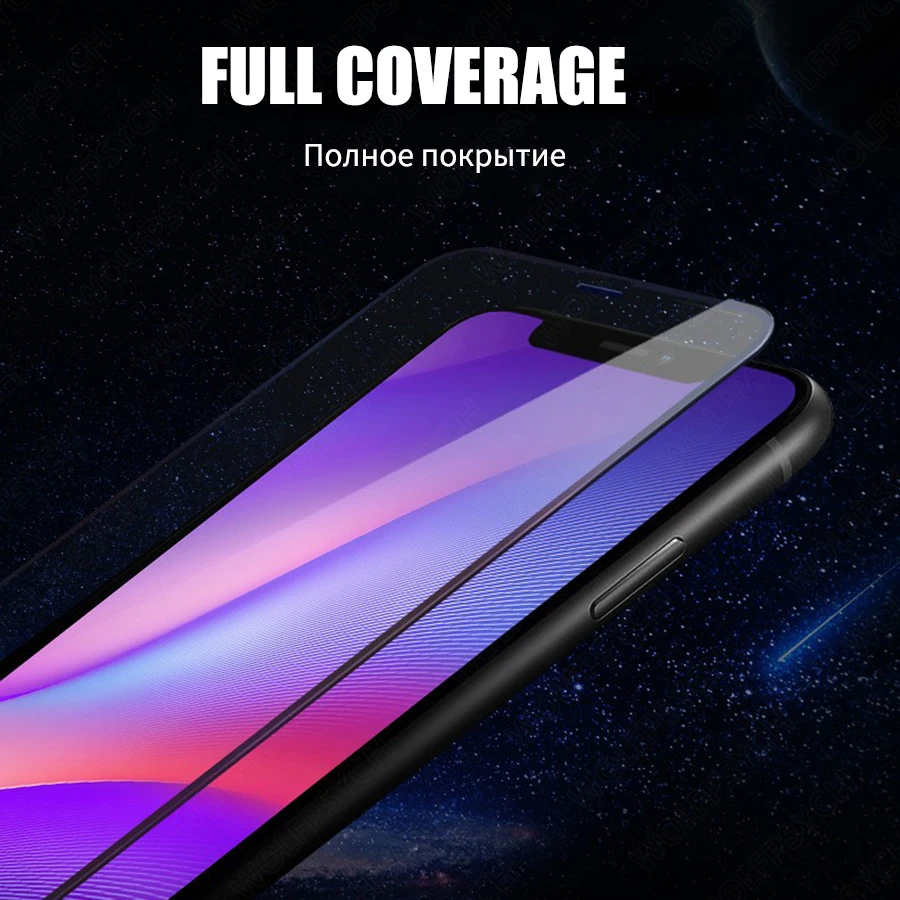 6D полное клеевое покрытие из закаленного стекла для Apple iPhone 11 Pro Max Защитная пленка для экрана для iPhone 11 Pro XR XS Max защита стекла