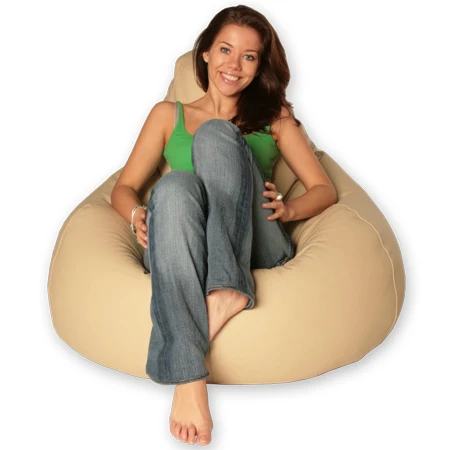 Сумка для домашнего хранения кремового цвета Мягкий тканевый мешок детских