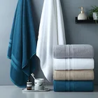 Полотенце для ванной комнаты, Платиновый сатин, абсорбирующее мягкое и приятное для кожи полотенце, пляжное полотенце, 100% хлопок
