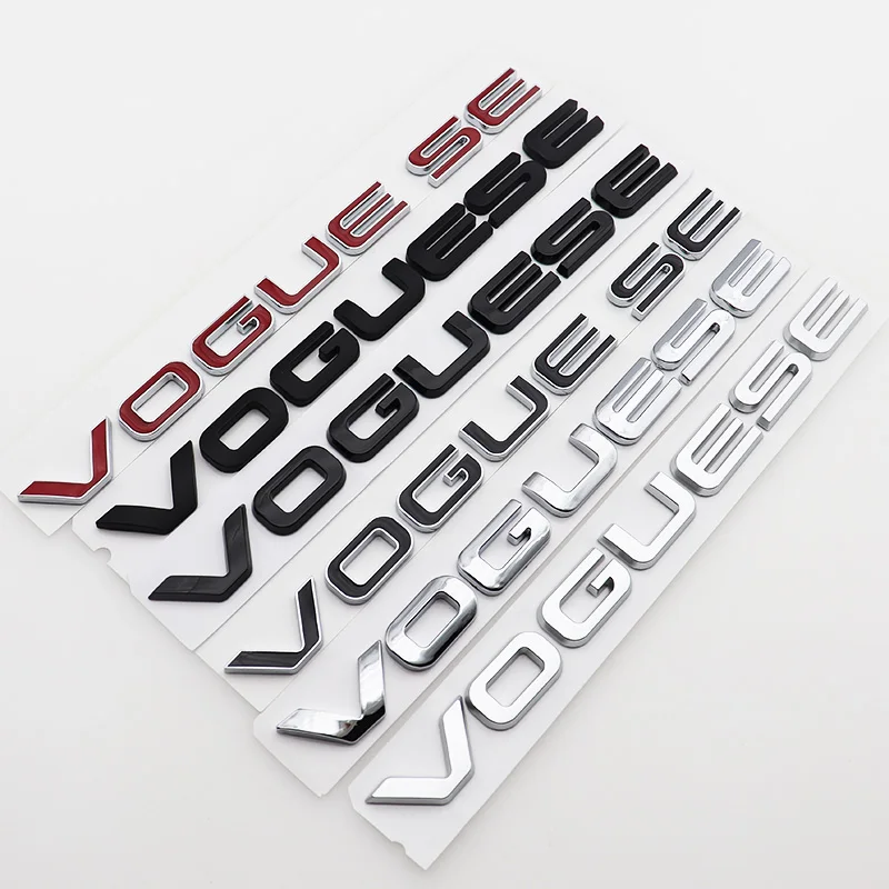 1 шт. 3D ABS VOGUESE наклейка с логотипом автомобиля задний бампер задняя дверь на