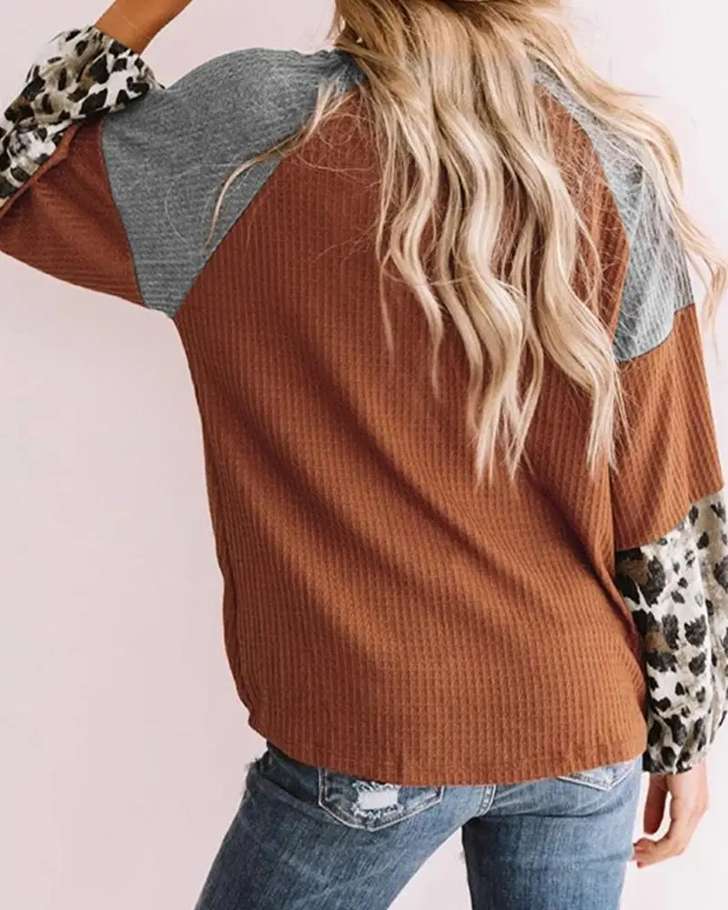 

Women Fashion Casual Long Sleeve Pullovers Top Plus Size 2XL Autumn Fashion Female Brief Cozy Long Sleeve Knit Sweater