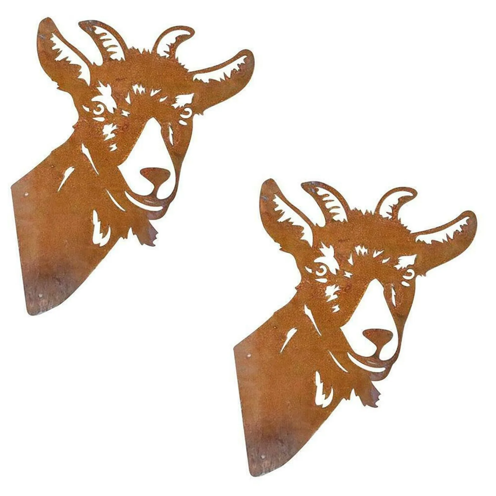 Металлические уличные садовые украшения с овчиной художественная ферма двор