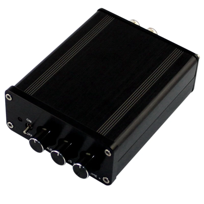 

NEW-Digital Power Amplifier TPA3116 LM1036 Audio Amplifiers 20HZ to 20KHZ 2X 50W for Speakers Treble and Bass