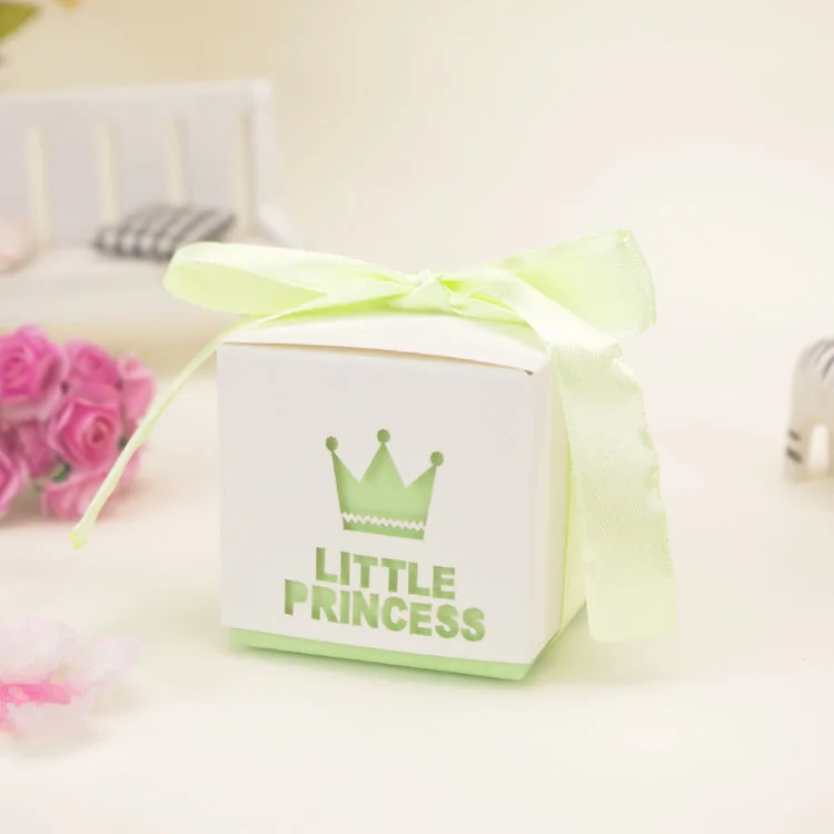 Подарочная коробка для маленькой принцессы вечерние коробки конфет с лентой 5 8*5 8